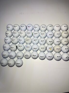 (48) Srixon Golf Balls-Hand Cleaned-Mint Condition